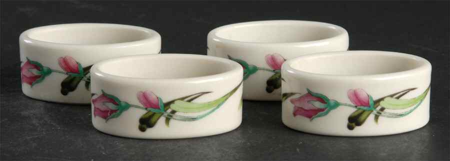 Midnight Blossoms Napkin Ring - Set of 4 by Lenox-1