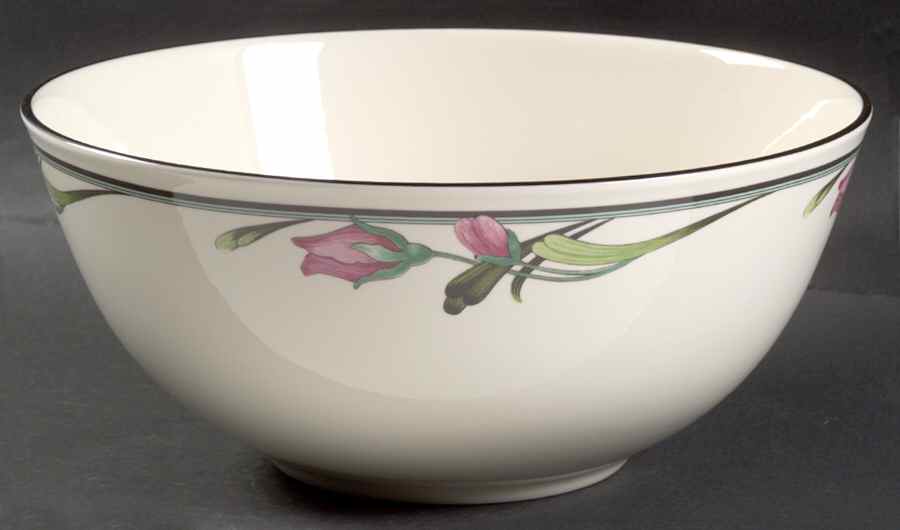 Midnight Blossoms 10" Pasta Serving Bowl by Lenox-1