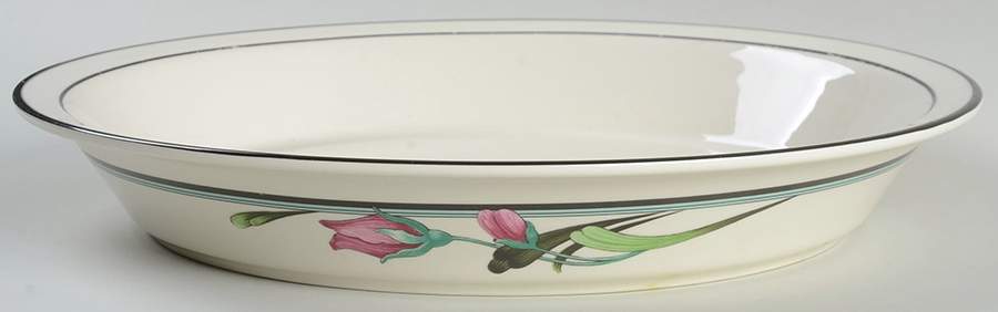Midnight Blossoms Pie Serving Plate by Lenox-1