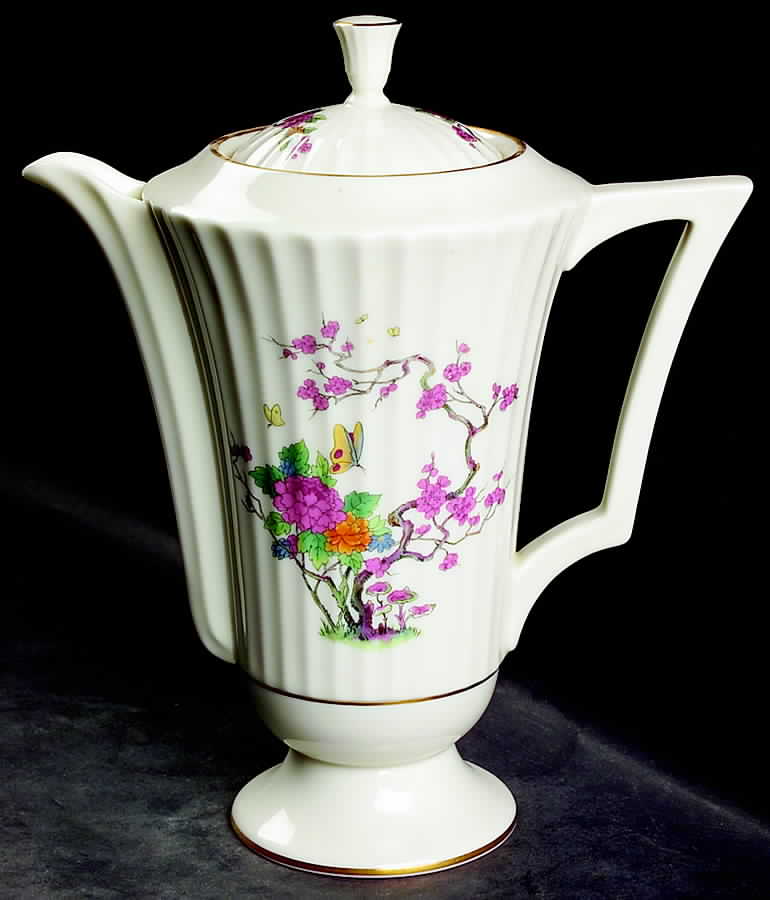 Ming Temple Coffee Pot & Lid by Lenox-1
