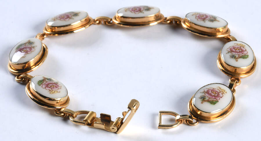 Morning Blossom Petite Link Bracelet by Lenox-1