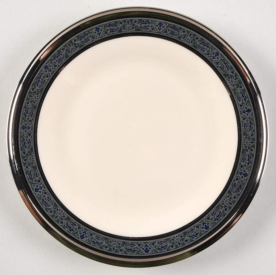 Moonlight Mood Dessert Plate/Cream Soup Saucer for Footed Bowl by Lenox-1
