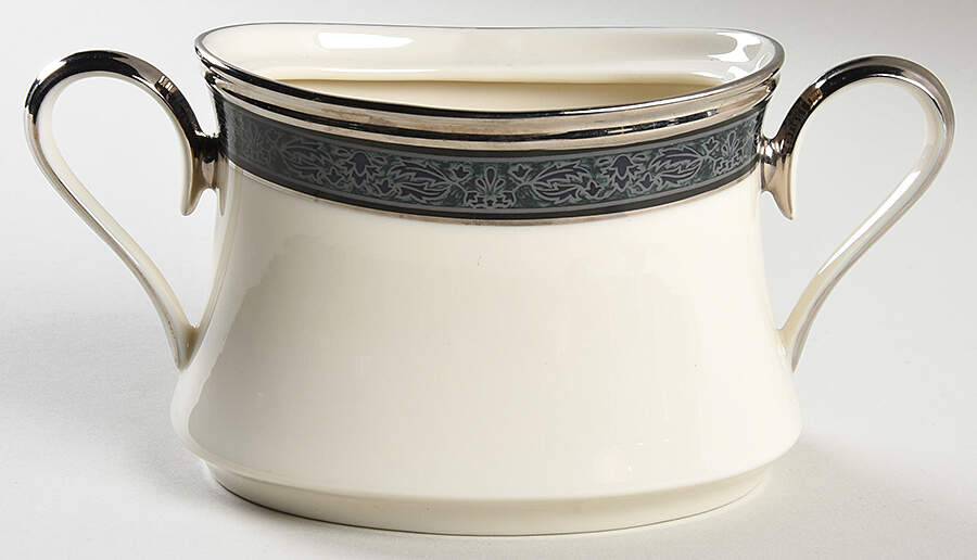 Moonlight Mood Sugar Bowl No Lid by Lenox-1