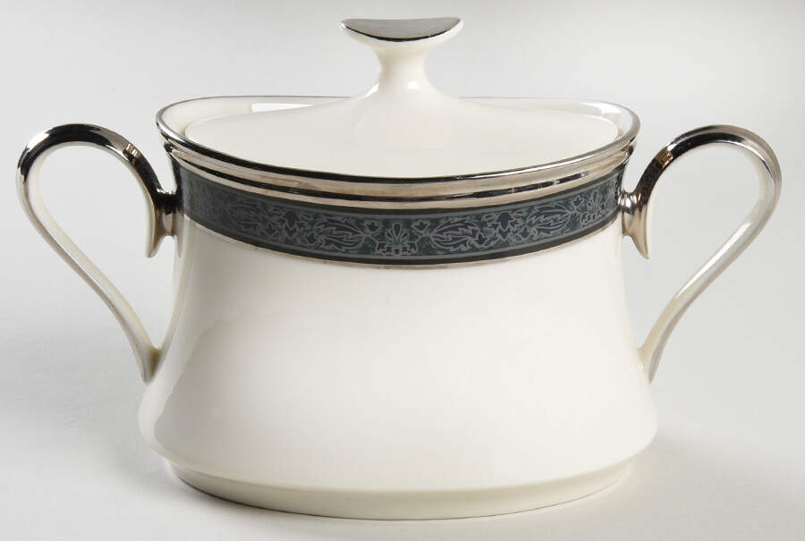 Moonlight Mood Sugar Bowl & Lid by Lenox-1