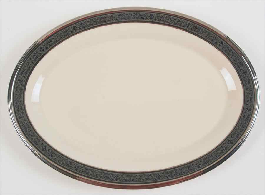 Moonlight Mood 16" Oval Serving Platter by Lenox-1
