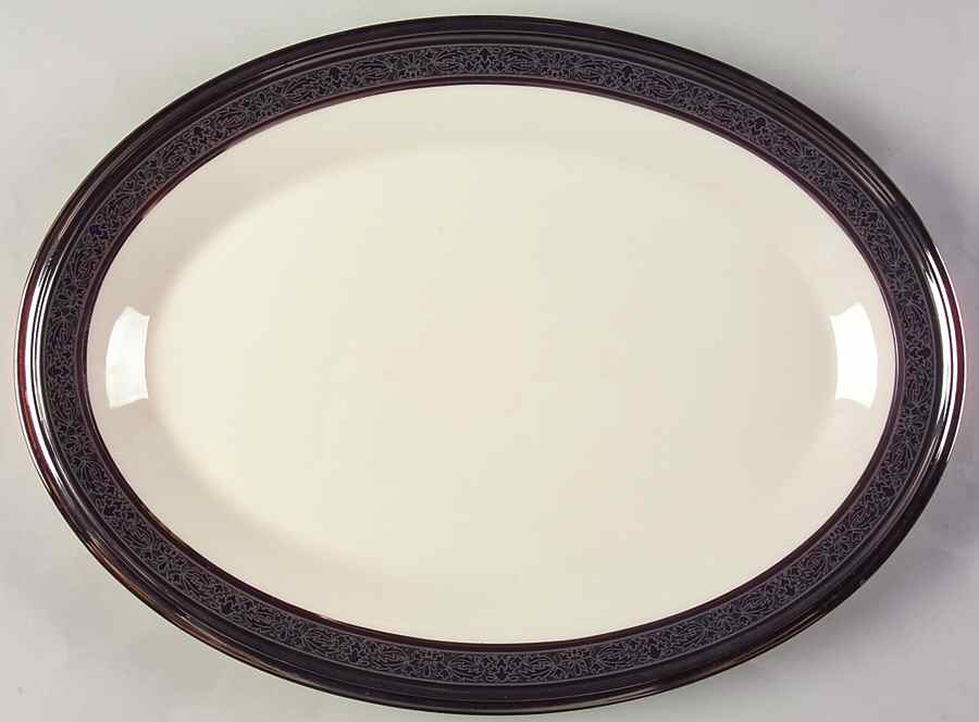 Moonlight Mood 14" Oval Serving Platter by Lenox-1
