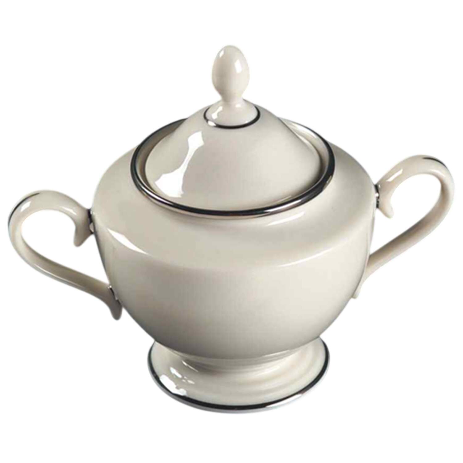 Montclair 1999 Shape Sugar Bowl & Lid by Lenox-1