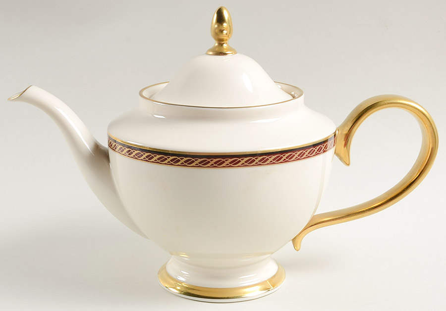 Monroe 1999 Shape Teapot & Lid by Lenox-1