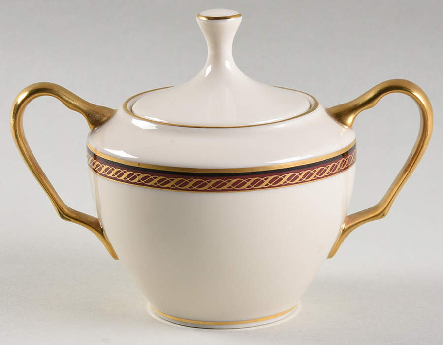 Monroe Sugar Bowl & Lid by Lenox-1