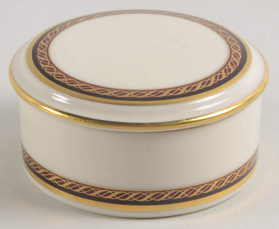 Monroe Round Box & Lid by Lenox-1