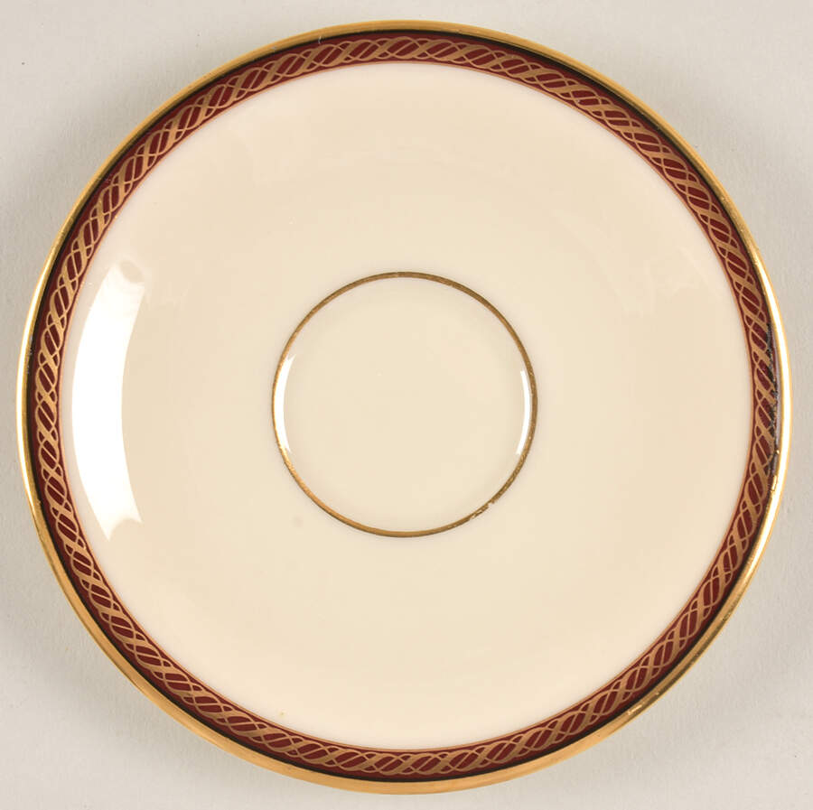 Monroe Saucer for Flat Demitasse Cup by Lenox-1