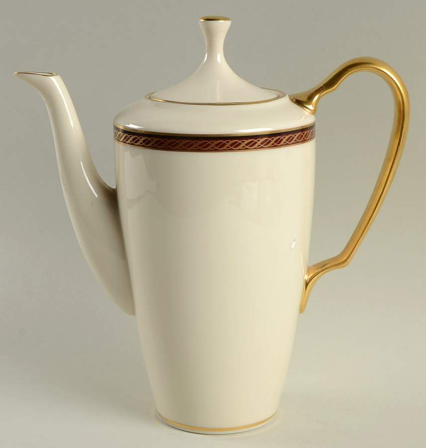 Monroe Coffee Pot & Lid by Lenox-1