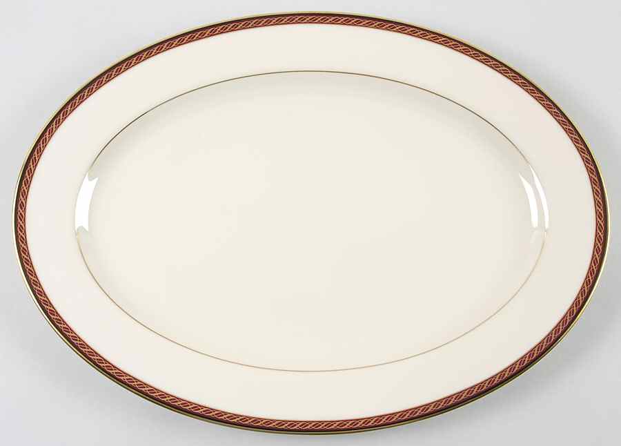 Monroe 16" Oval Serving Platter by Lenox-1