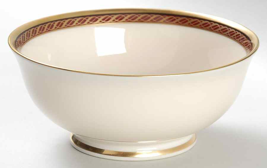 Monroe Footed Rice Bowl by Lenox-1