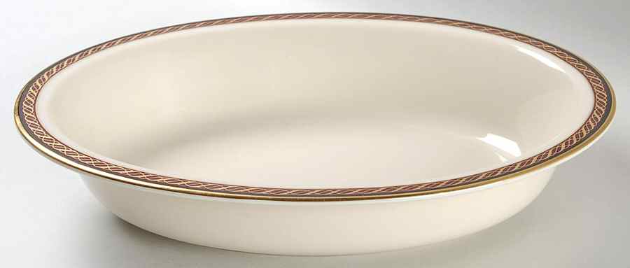 Monroe 9" Oval Vegetable Bowl by Lenox-1