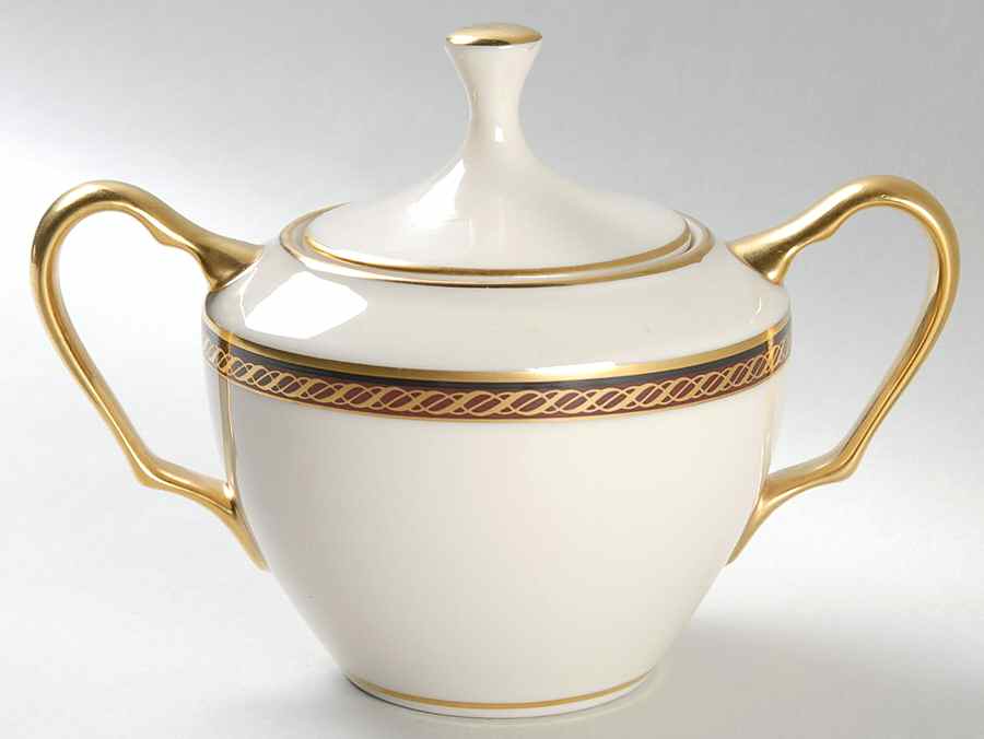 Monroe Sugar Bowl & Lid by Lenox-1