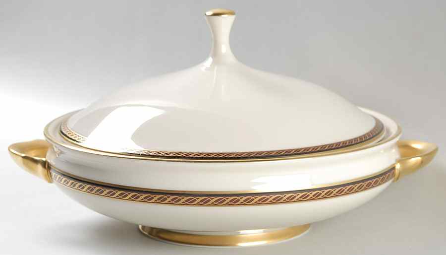 Monroe Round Covered Vegetable by Lenox-1