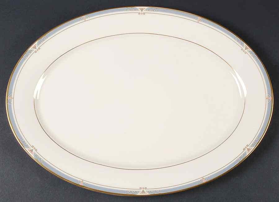 Monterey 16" Oval Serving Platter by Lenox-1