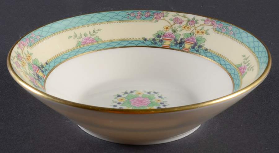Monticello (Older Green) Coupe Cereal Bowl by Lenox-1