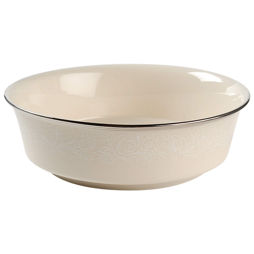 Moonspun 9" Round Vegetable Bowl by Lenox-1
