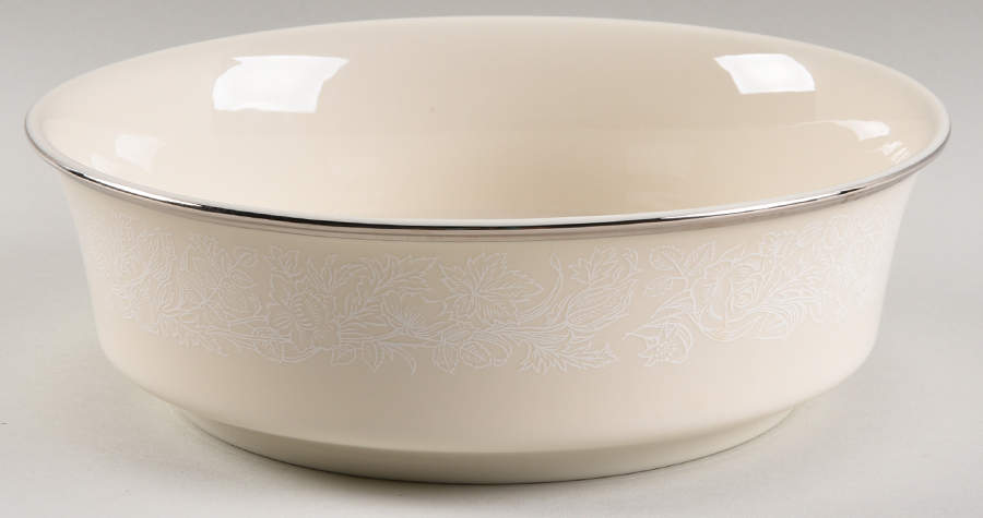 Moonspun 9" Round Vegetable Bowl by Lenox-1