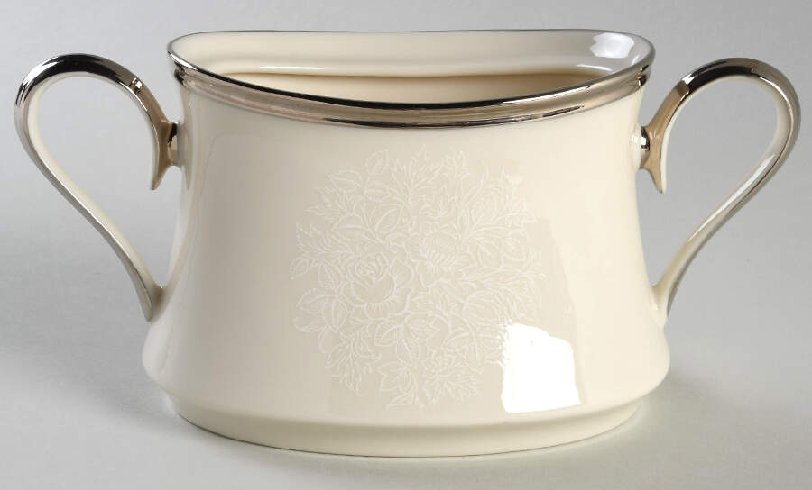 Moonspun Sugar Bowl No Lid by Lenox-1