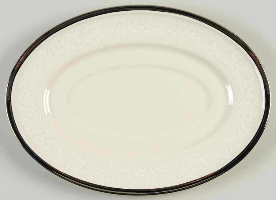 Moonspun Underplate for Gravy Boat by Lenox-1