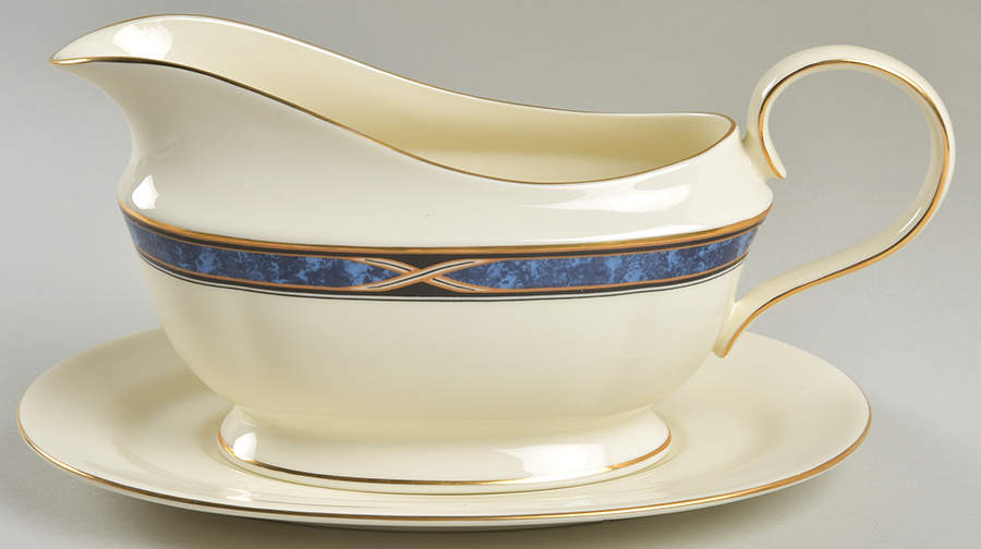 Mountain View Gravy Boat & Underplate by Lenox-1