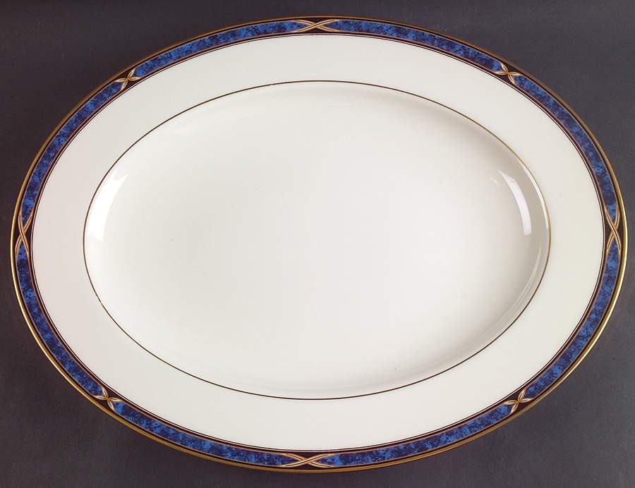 Mountain View 16" Oval Serving Platter by Lenox-1