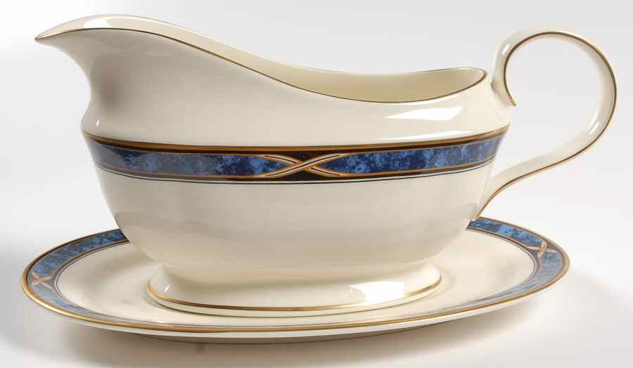 Mountain View Gravy Boat & Underplate by Lenox-1