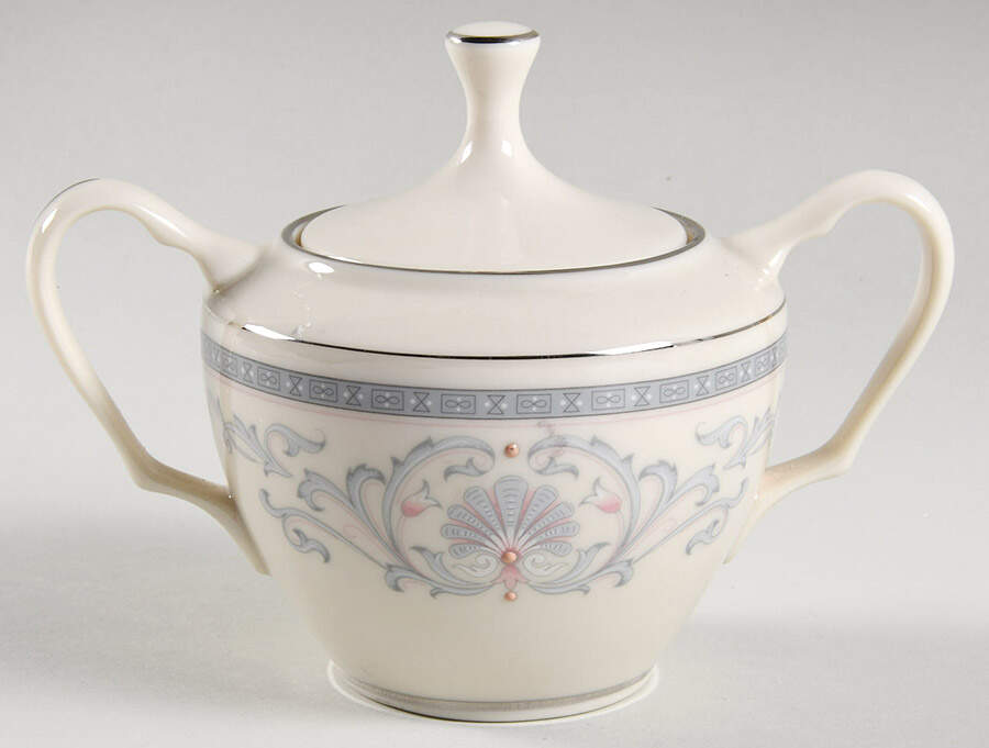 Mt. Vernon Sugar Bowl & Lid by Lenox-1