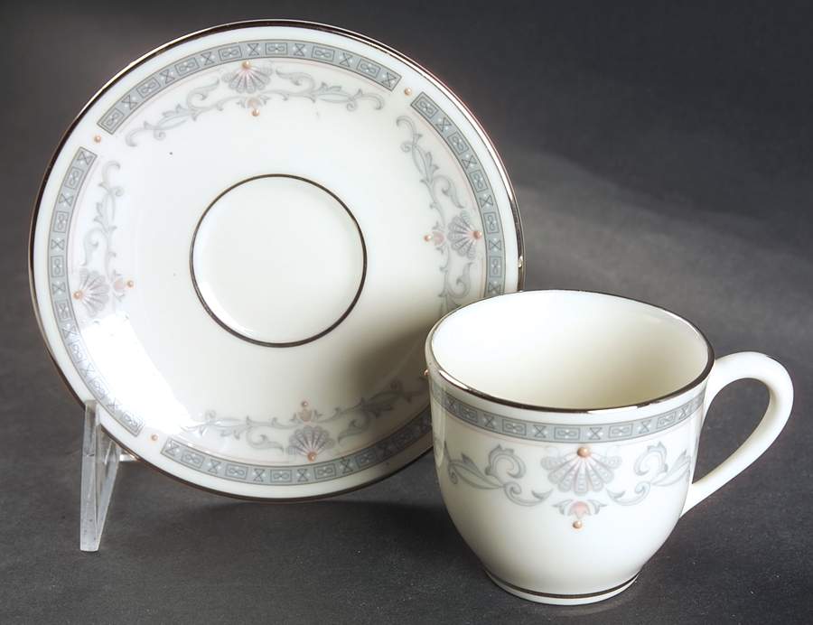 Mt. Vernon Flat Demitasse Cup & Saucer Set by Lenox-1