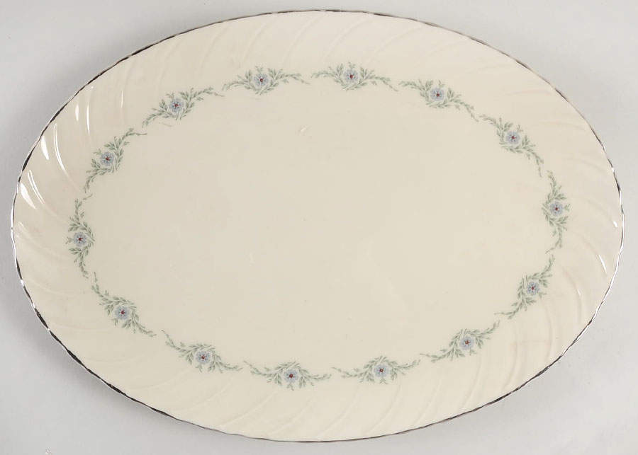 Musette 16" Oval Serving Platter by Lenox-1
