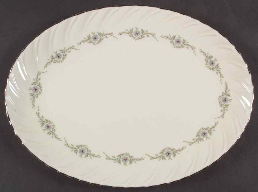 Musette 13" Oval Serving Platter by Lenox-1