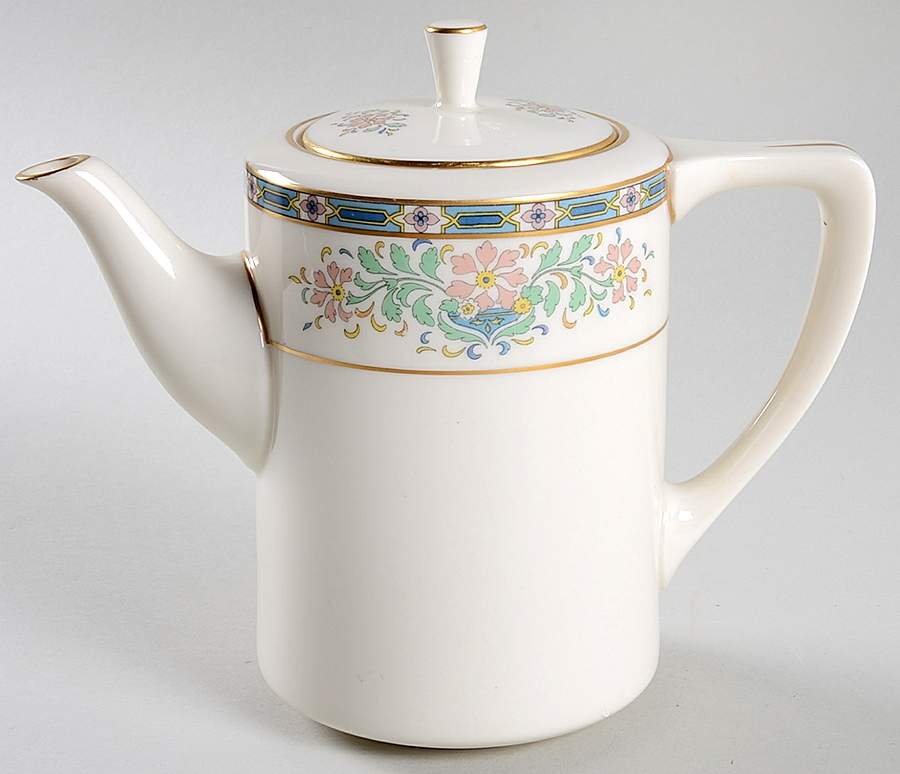 Mystic Shape 1690 1/2 Coffee Pot & Lid by Lenox-1