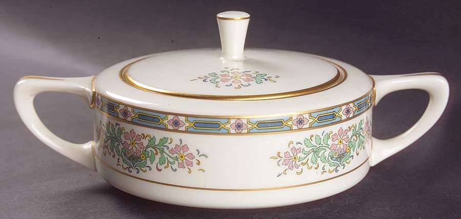 Mystic Shape 1691 Sugar Bowl & Lid by Lenox-1