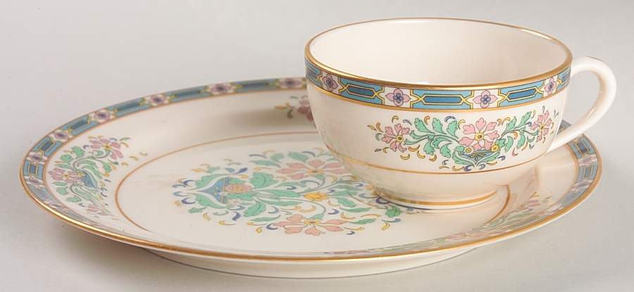 Mystic Snack Plate & Cup Set by Lenox-1