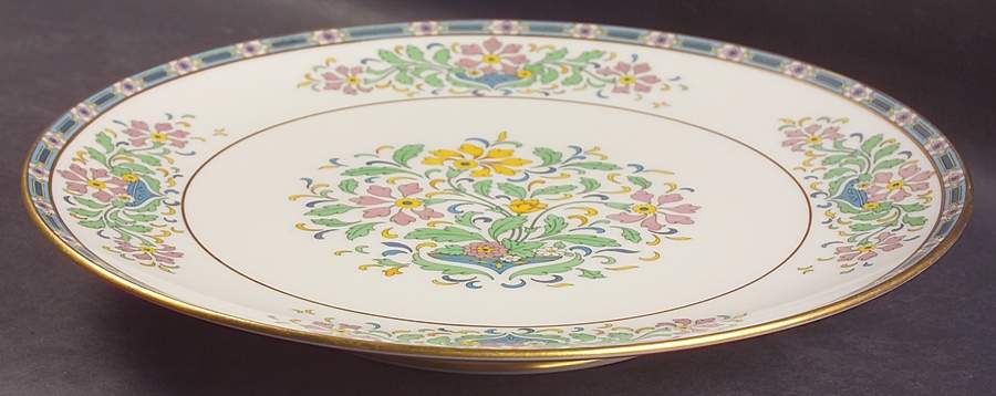 Mystic Large Footed Sandwich Plate by Lenox-1
