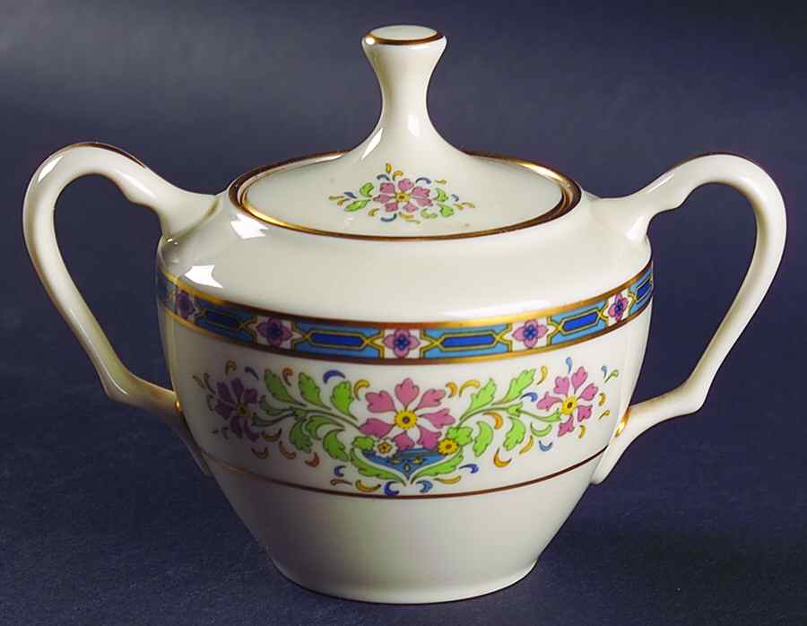 Mystic Sugar Bowl & Lid by Lenox-1