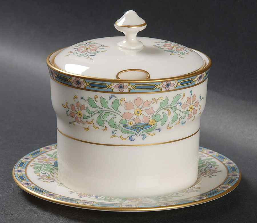 Mystic Jam/Jelly & Lid W/Underplate by Lenox-1