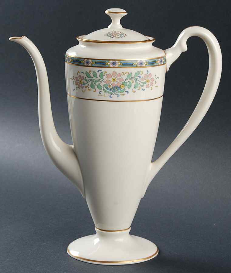 Mystic Shape 741 Coffee Pot & Lid by Lenox-1