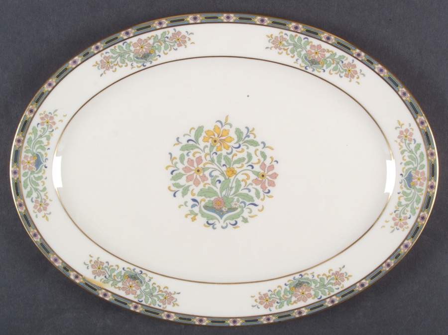 Mystic 13" Oval Serving Platter by Lenox-1