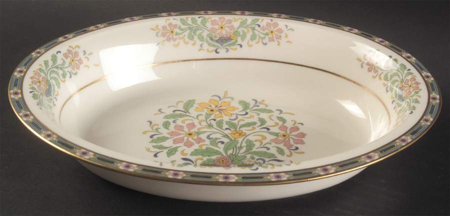 Mystic 10" Oval Vegetable Bowl by Lenox-1