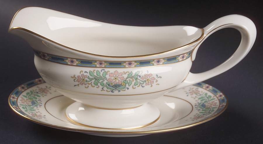 Mystic Gravy Boat & Underplate by Lenox-1