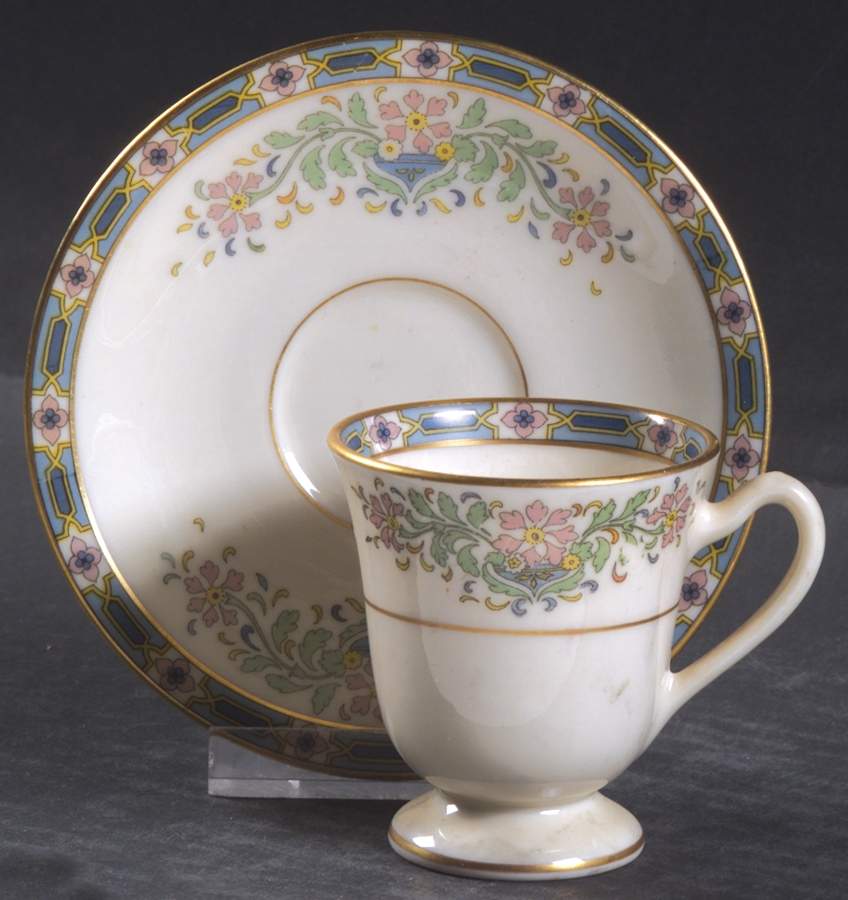Mystic Footed Demitasse Cup & Saucer Set by Lenox-1