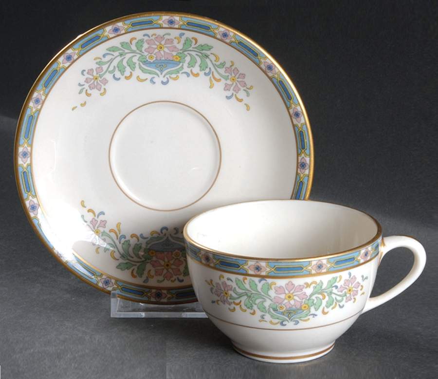 Mystic Flat Cup & Saucer Set by Lenox-1
