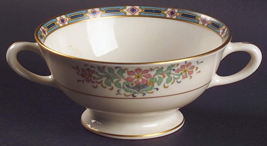 Mystic Footed Cream Soup Bowl by Lenox-1