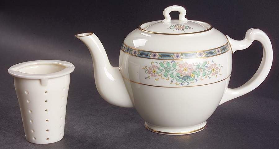Mystic Shape 522 Teapot & Lid with Infuser by Lenox-1