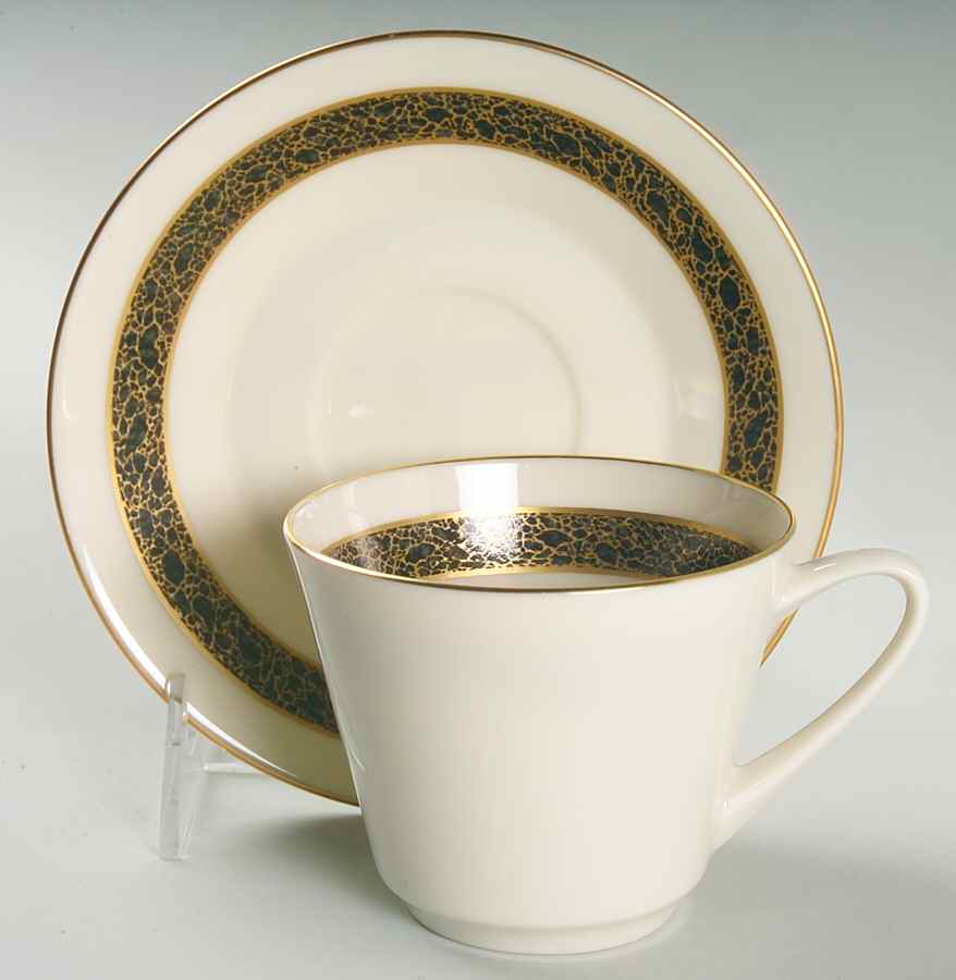 Mystique Flat Cup & Saucer Set by Lenox-1