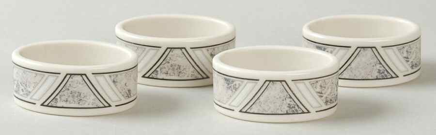 Natural Accent Granite Napkin Ring - Set of 4 by Lenox-1